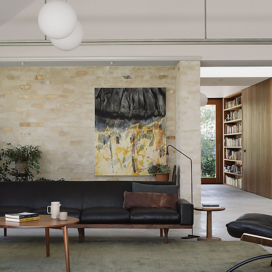 Interior photograph of Kyneton House by Ben Hosking
