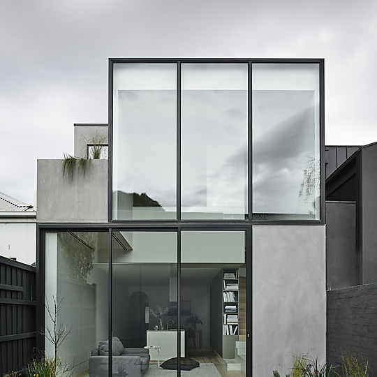 Interior photograph of South Yarra House by Derek Swalwell