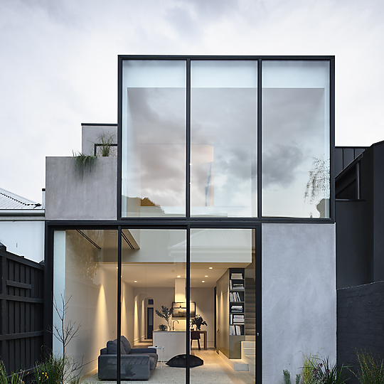 Interior photograph of South Yarra House by Derek Swalwell