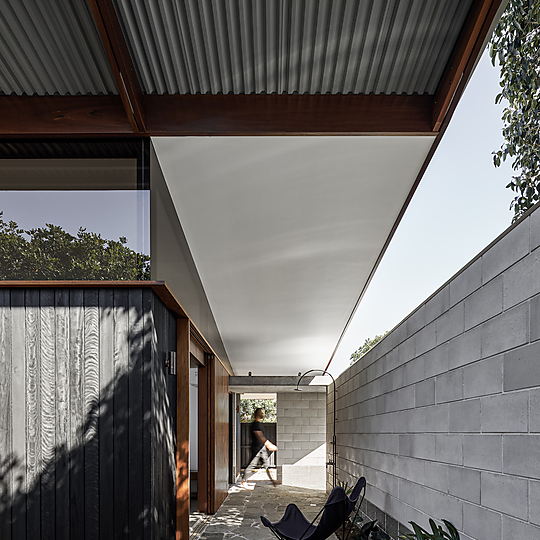 Interior photograph of Banksia House by Andy Macpherson