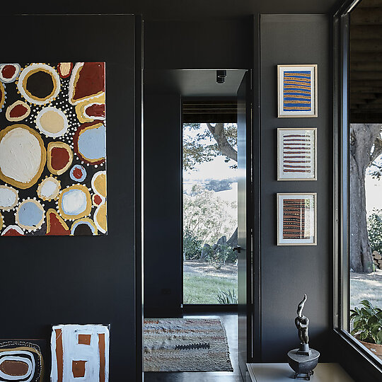 Interior photograph of Flinders Residence by Derek Swalwell