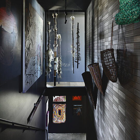 Interior photograph of Flinders Residence by Derek Swalwell