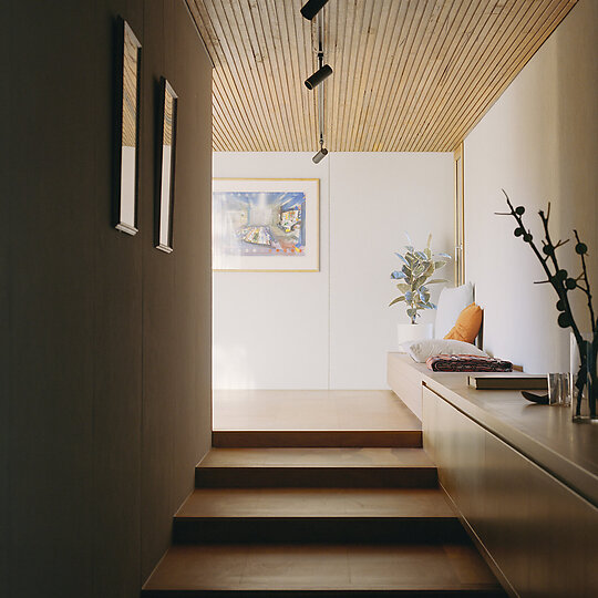 Interior photograph of Corner House by Rory Gardiner