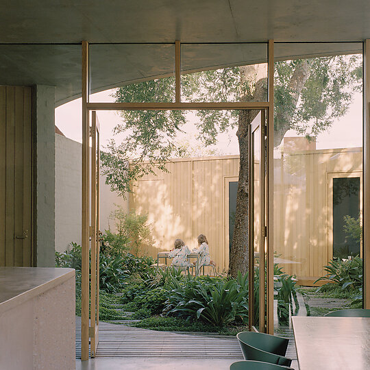 Interior photograph of Autumn House by Rory Gardiner