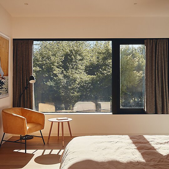 Interior photograph of Wallaby Hill House by Peter Bennetts