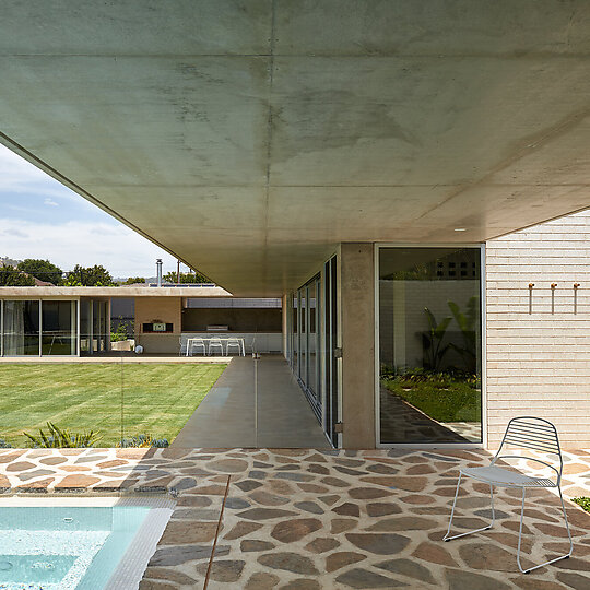 Interior photograph of Jacaranda House by Sam Noonan