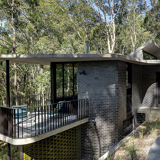 Interior photograph of House at Pretty Beach by Brett Boardman