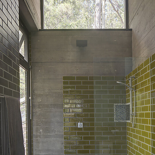 Interior photograph of House at Pretty Beach by Brett Boardman