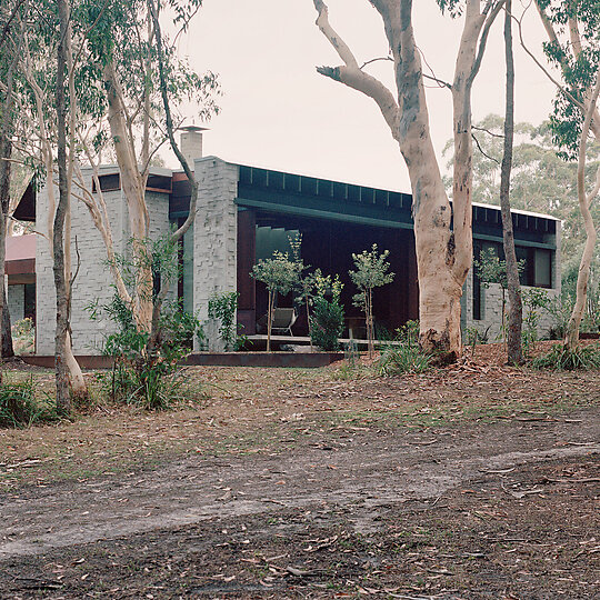 Interior photograph of House at Flat Rock by Rory Gardiner