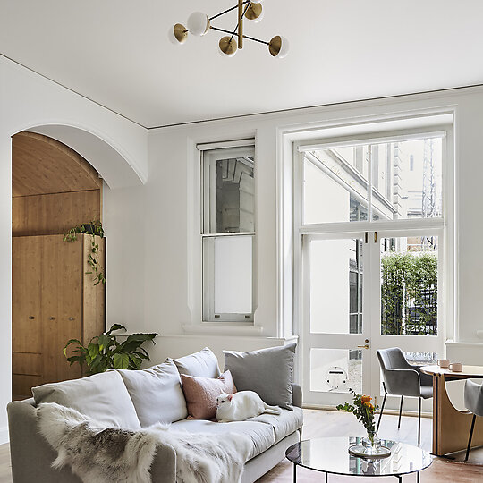Interior photograph of Small Grand Apartment by Tess Kelly