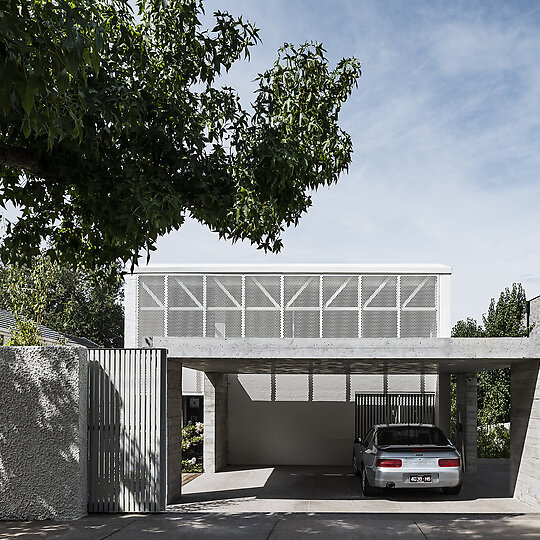 Interior photograph of May House by Tom Blachford