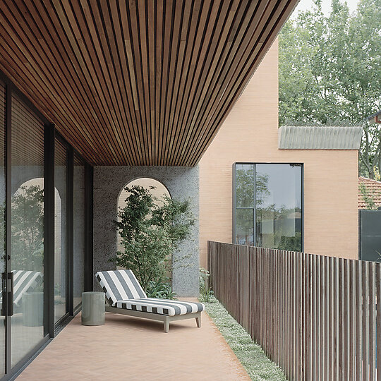 Interior photograph of Glen Iris House by Rory Gardiner