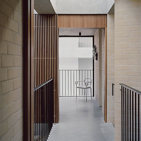 Interior photograph of Bronte House by Rory Gardiner