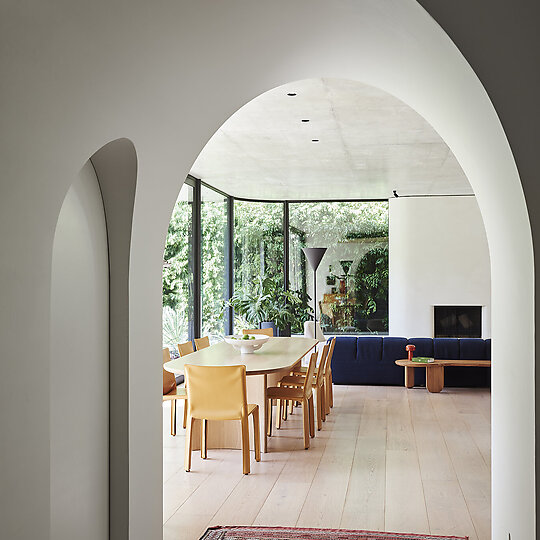 Interior photograph of Palm House by Lisa Cohen