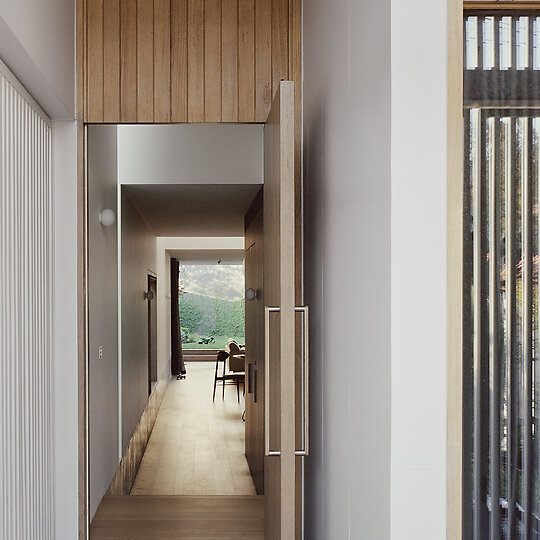 Interior photograph of Moonee Ponds House by Rory Gardiner