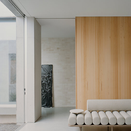 Interior photograph of Blairgowrie House by Rory Gardiner