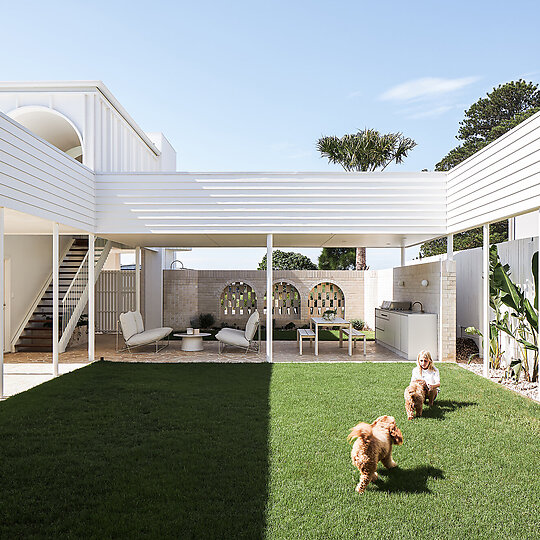 Interior photograph of arca.house by Andy Macpherson