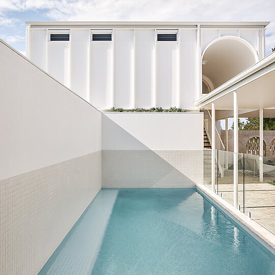 Interior photograph of arca.house by Andy Macpherson