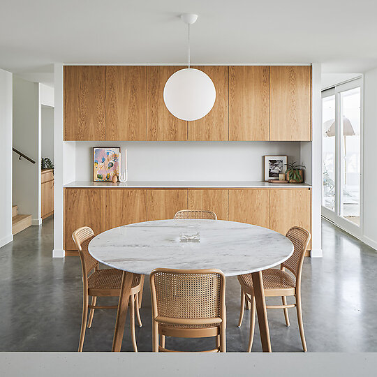 Interior photograph of arca.house by Andy Macpherson