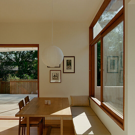 Interior photograph of Lane Cove House by Saskia Wilson