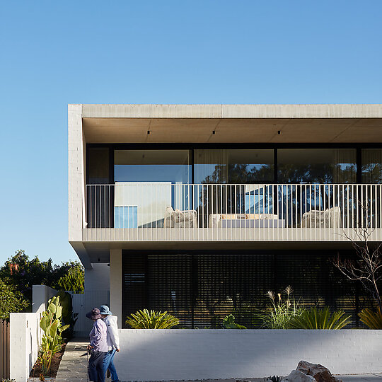 Interior photograph of Frangipani House by Sam Noonan