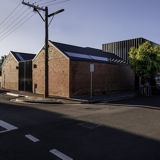 Interior photograph of Farmer Street Residence by Trevor Mein