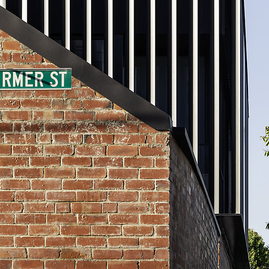 Interior photograph of Farmer Street Residence by Trevor Mein