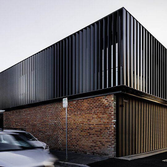 Interior photograph of Farmer Street Residence by Trevor Mein