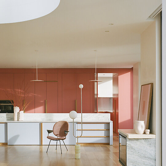 Interior photograph of Elsternwick Penthouse by Rory Gardiner