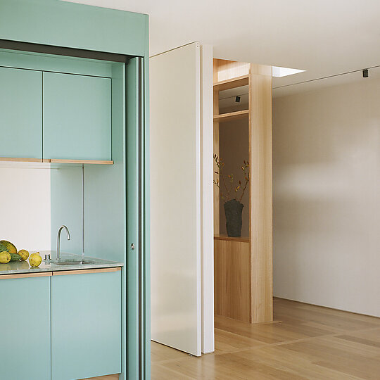 Interior photograph of Elsternwick Penthouse by Rory Gardiner