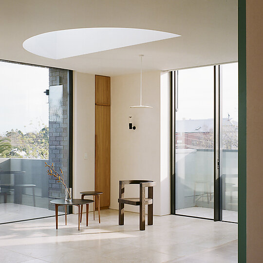 Interior photograph of Elsternwick Penthouse by Rory Gardiner