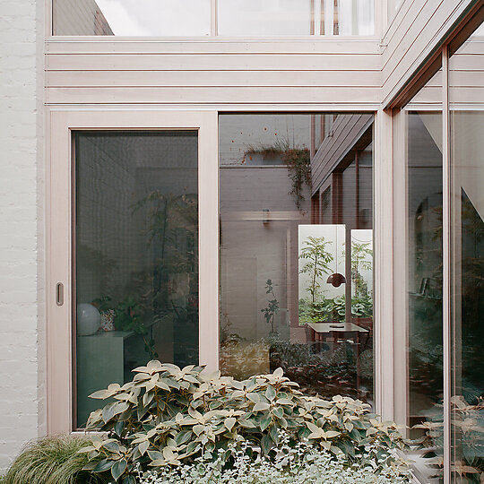 Interior photograph of Fitzroy North House by Rory Gardiner