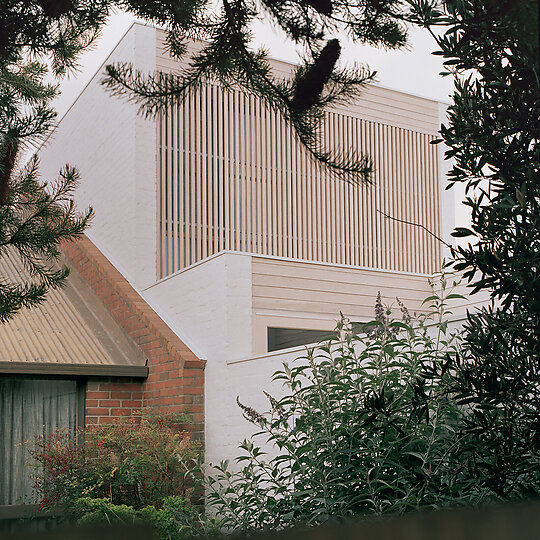 Interior photograph of Fitzroy North House by Rory Gardiner