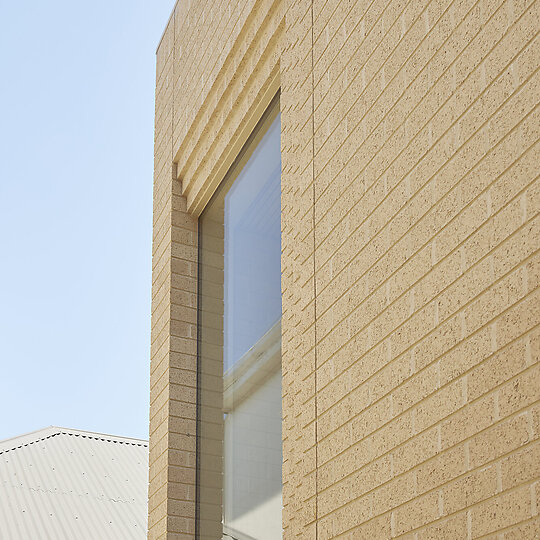 Interior photograph of H House by Sean Fennessy