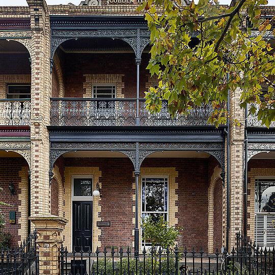 Interior photograph of Cobden Terrace by Shannon McGrath 