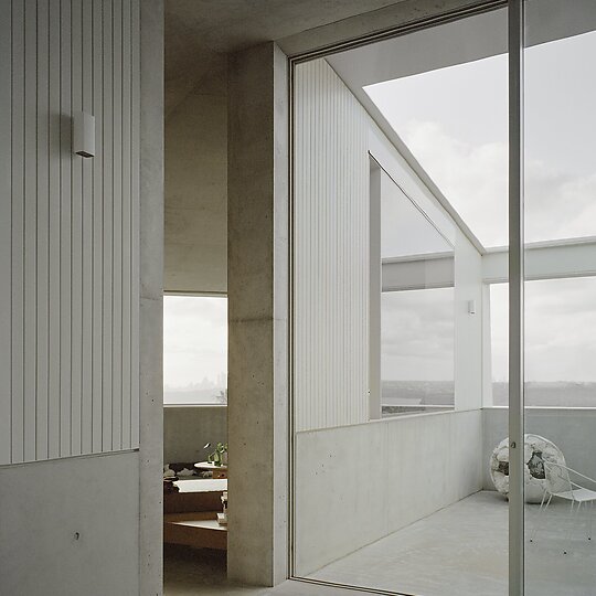 Interior photograph of Shiplap House by Rory Gardiner
