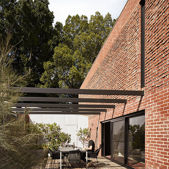 Interior photograph of Brick House by Jack Lovel