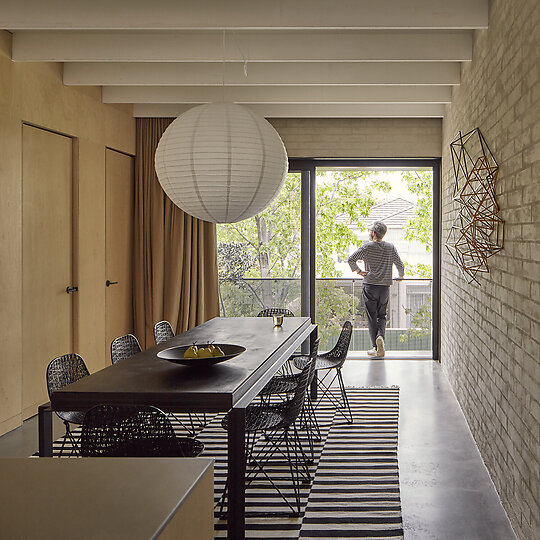 Interior photograph of Brick House by Jack Lovel