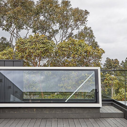 Interior photograph of Kew Townhouse 2 by Dave Kulesza