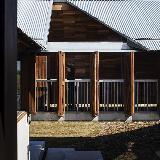 Interior photograph of Bass Coast Farmhouse by Trevor Mein