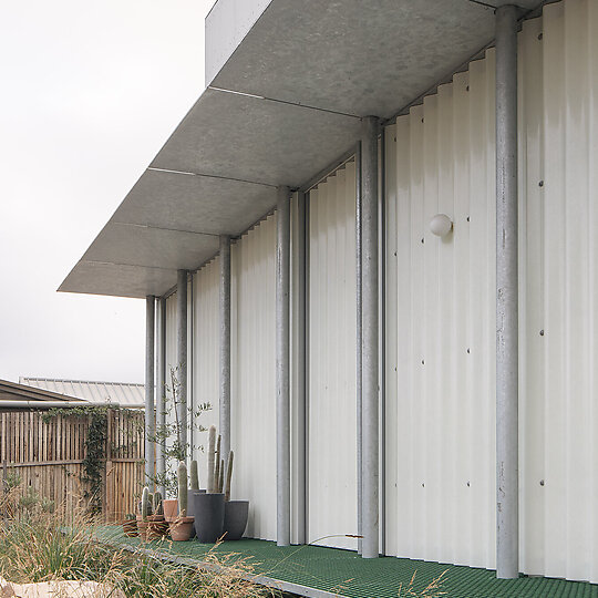 Interior photograph of AB House by Ben Hosking