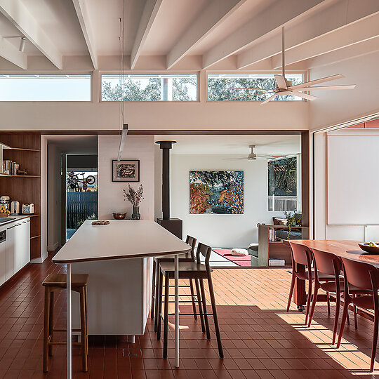 Interior photograph of The Cottage by Andy Macpherson Studio