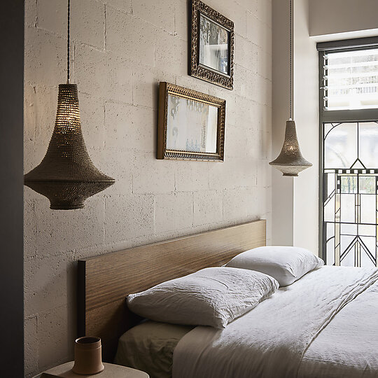 Interior photograph of Earthen Warehouse by Sharyn Cairns