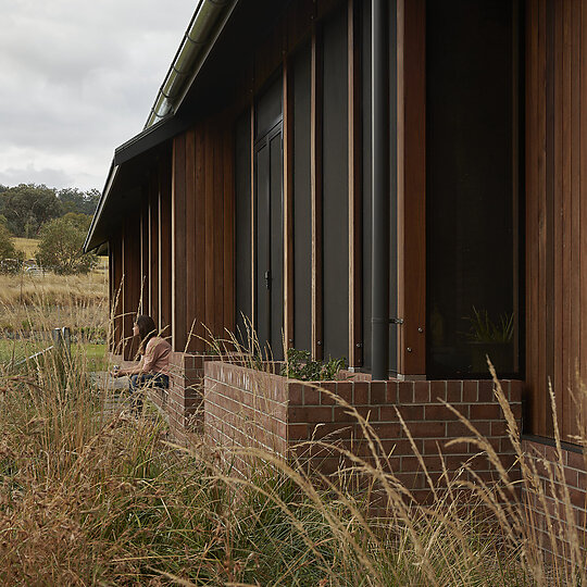 Interior photograph of House in the Dry by Anthony Basheer