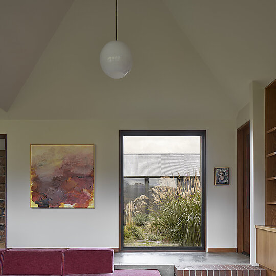 Interior photograph of House in the Dry by Anthony Basheer