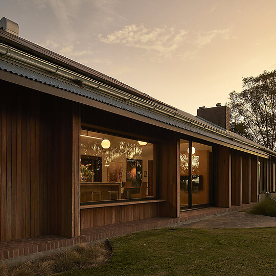 Interior photograph of House in the Dry by Anthony Basheer