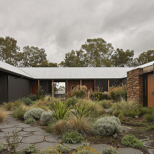 Interior photograph of House in the Dry by Anthony Basheer