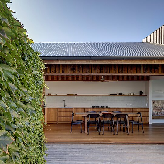 Interior photograph of Copacabana House by Brett Boardman