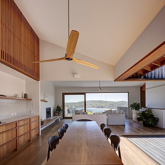 Interior photograph of Copacabana House by Brett Boardman