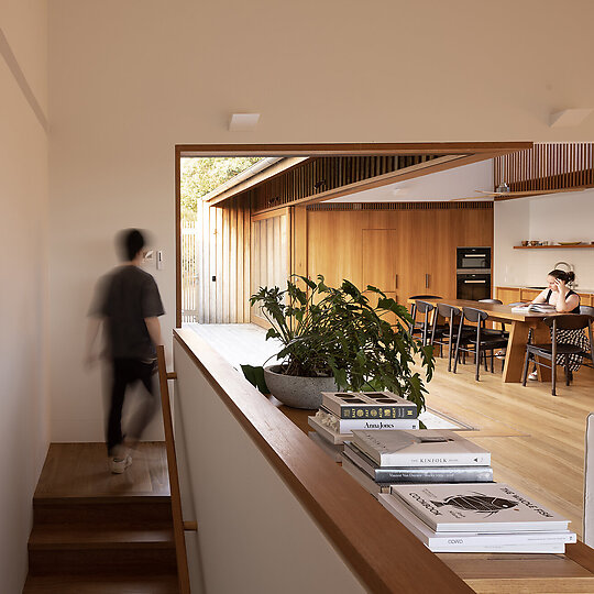 Interior photograph of Copacabana House by Brett Boardman